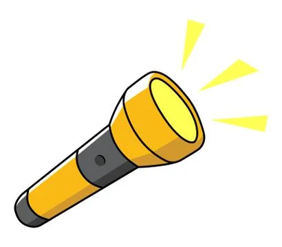 Flashlight Stock Illustration