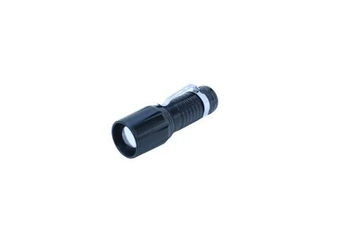 Flashlight on isolated white Stock Photos