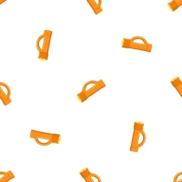 Flashlight light pattern seamless vector Stock Illustration