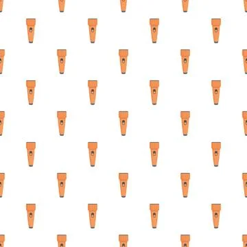 Flashlight pattern repeating illuminating portable light equipment Stock Illustration