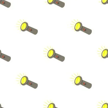 Flashlight pattern seamless vector イラスト素材