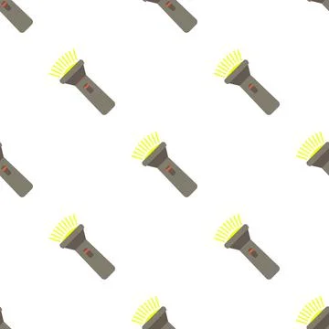 Flashlight pattern seamless vector 스톡 일러스트