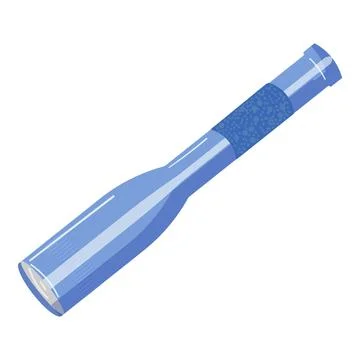 Flashlight torch icon cartoon vector. Light lamp Stock Illustration