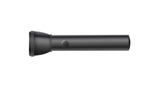 Flashlight on a transparent background. Shine lighting torch. Vector Illustrazione stock