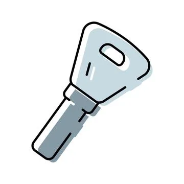 Flashlight vector outline icon illuminating darkness concept 스톡 일러스트