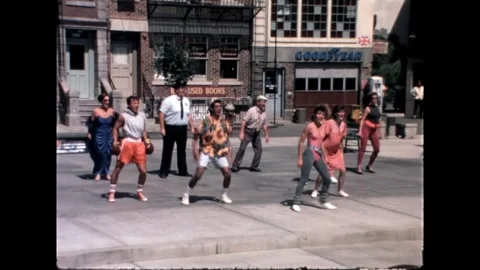 Flashmob Stock Footage 276290374