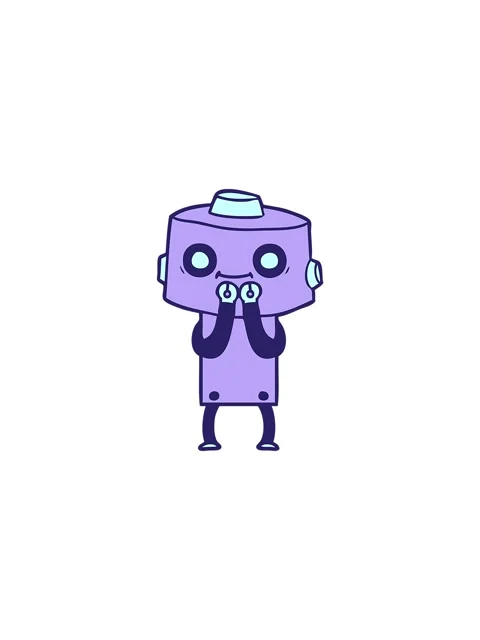 Flashy sales animation of cartoon android doodle Stock Footage 324249343