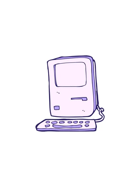 Flashy sales animation of cartoon of computer Stock Footage 324319224