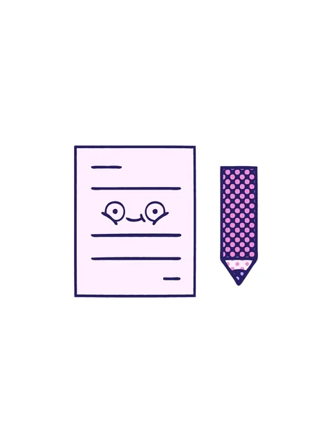 Flashy sales animation of comic book style cartoon of a test paper Stock Footage 324345868
