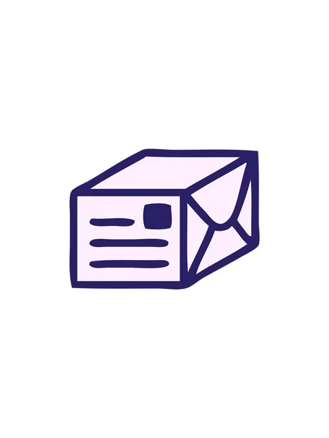 Flashy sales animation of cute paper parcel Video stock 324059890