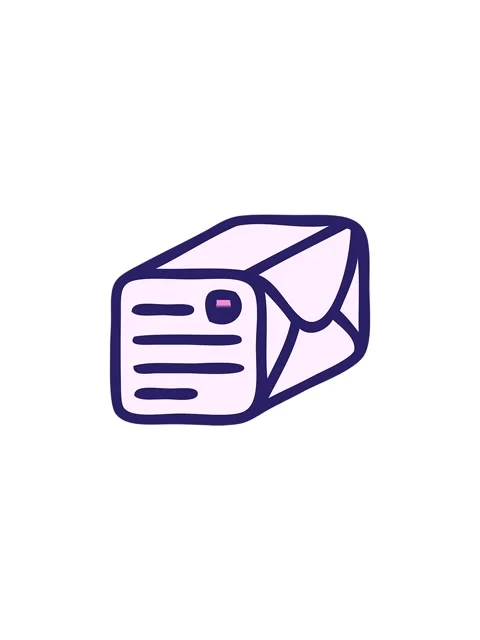 Flashy sales animation of gradient shaded cartoon of a paper parcel Stock Footage 324126557