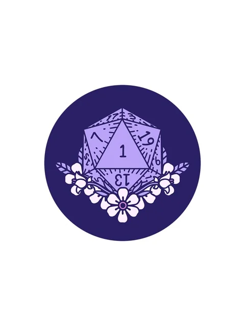 Flashy sales animation of natural one dice roll with floral elements Vídeos de archivo 324319230