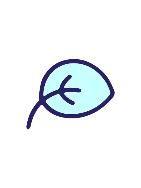 Flashy sales animation of simple leaf design Video stock 324243438