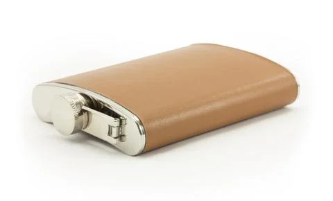 Flask for alcohol Stock Photos