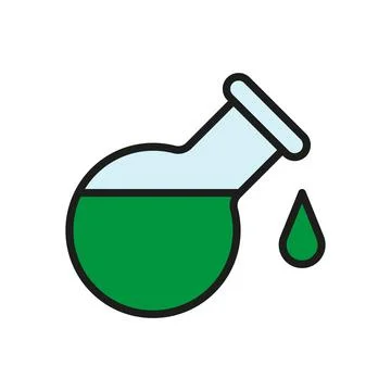 Flask icon vector design templates simple and modern Stock Illustration