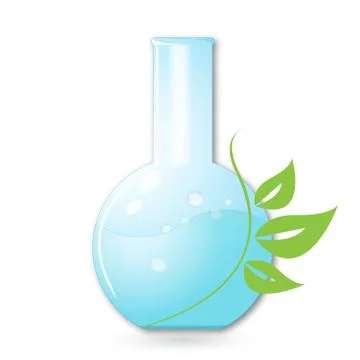 Flask Stock Illustration