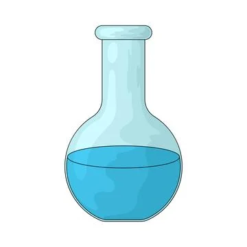 Flask illustration Stock Illustration