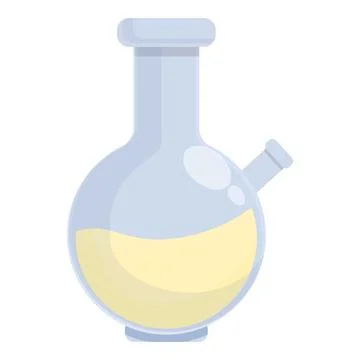 Flask liquid doping icon cartoon vector. Dope steroid Stock Illustration