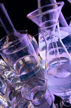 Flask with liquid Stock Photos