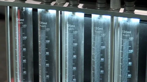 Flask oil Stock Footage 6383415