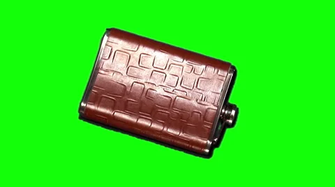 Flask rotating Stock Footage 44483849