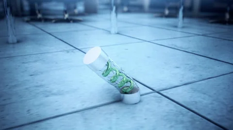 Flask shatter - slow motion Stock Footage 30875743