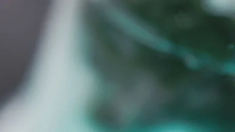 Flask for shisha with mint inside Stock Footage 77348780