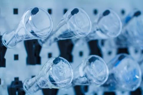 Flasks hang Stock Photos