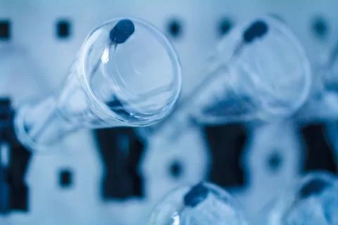 Flasks hang Foto stock