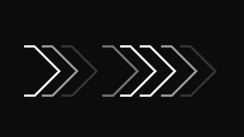 Flat 2d Animation Arrow transition background. Anime style Arrow Background. Stock Illustration