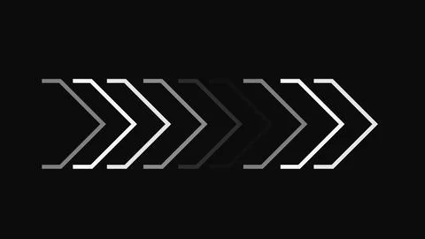 Flat 2d Animation Arrow transition background. Anime style Arrow Background. Stock Illustration