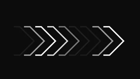 Flat 2d Animation Arrow transition background. Anime style Arrow Background. Stock Illustration