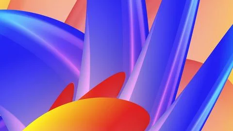 Flat abstract and modern stylish colorful liquid background design vector Stock Illustration