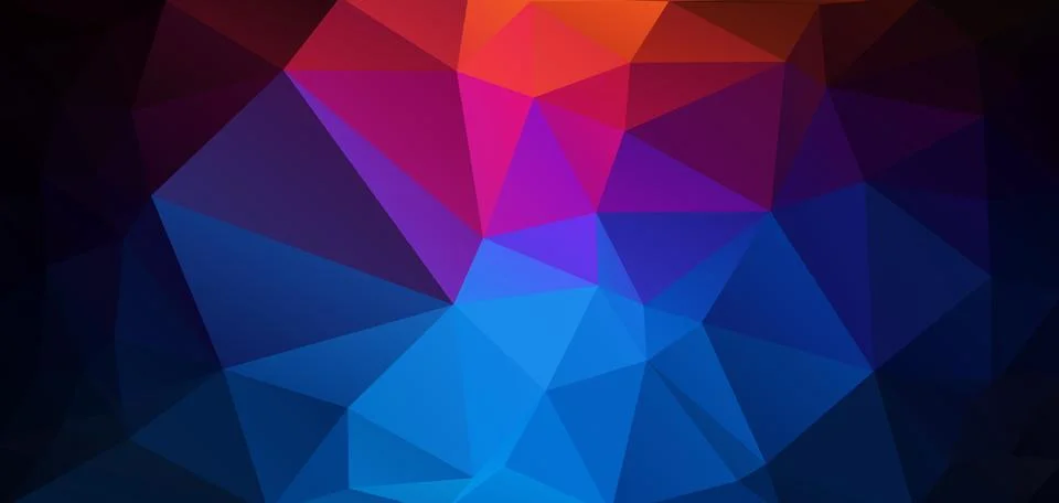 Flat abstract background with triangle shapes Stock Illustration