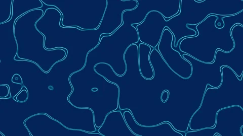 Flat abstract blue background animation Stock Footage 155466091