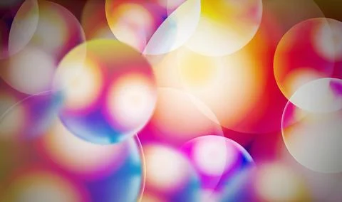 Flat abstract bokeh cool vector background design template 스톡 일러스트