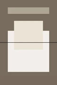 Flat abstract geometric shape art background Foto stock