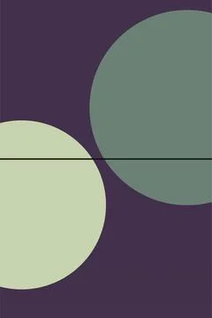 Flat abstract geometric shape art background Stock Photos