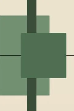 Flat abstract geometric shape art background Foto stock