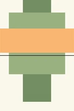 Flat abstract geometric shape art background Stockfoto's