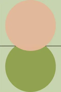 Flat abstract geometric shape art background Stock Photos