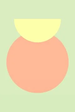 Flat abstract geometric shape art background 스톡 사진