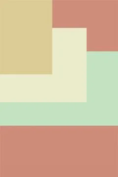 Flat abstract geometric shape art background Stockfoto's