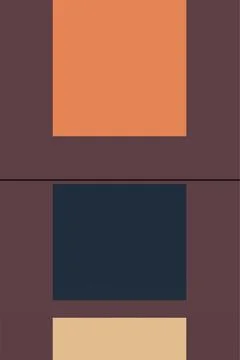 Flat abstract geometric shape art background 스톡 사진
