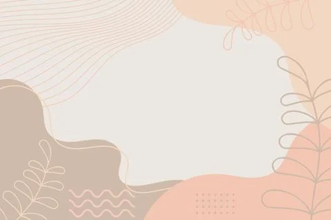 Flat abstract liquid hand drawn background Stock Illustration