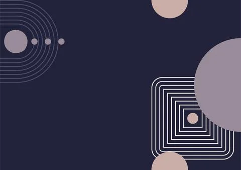 Flat abstract memphis geometric pattern design background Stock Illustration