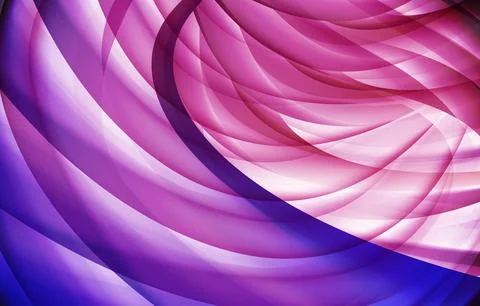 Flat abstract modern creative wavy style pink color hd wallpaper background Stock Illustration