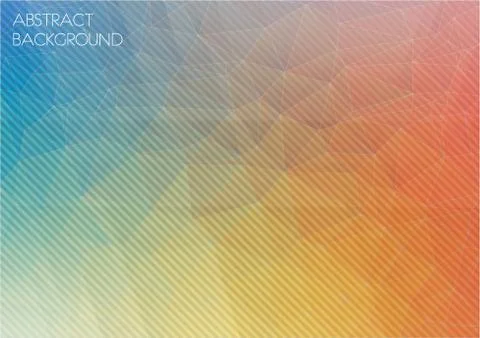 Flat abstract multicolor background Stock Illustration
