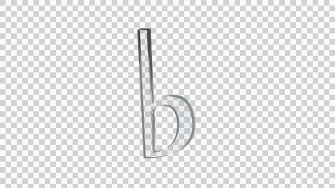 Flat accidental sign made of clear reflective glass Stock Illustration