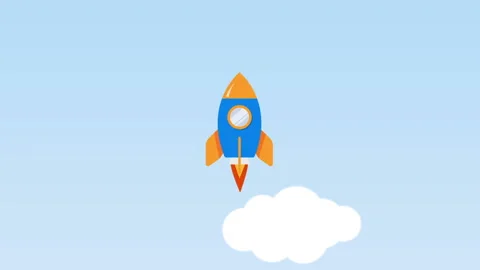 Rocket Animation Stock Video Footage | Royalty Free Rocket Animation ...